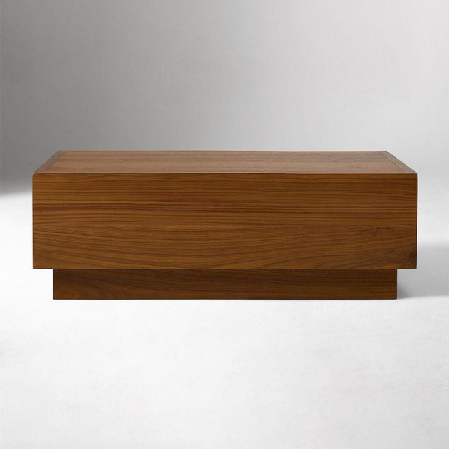 AGNELLI 44" COFFEE TABLE, COOL WALNUT