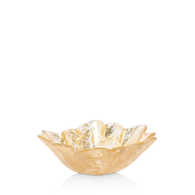 VIETRI Moon Glass Leaf Small Bowl