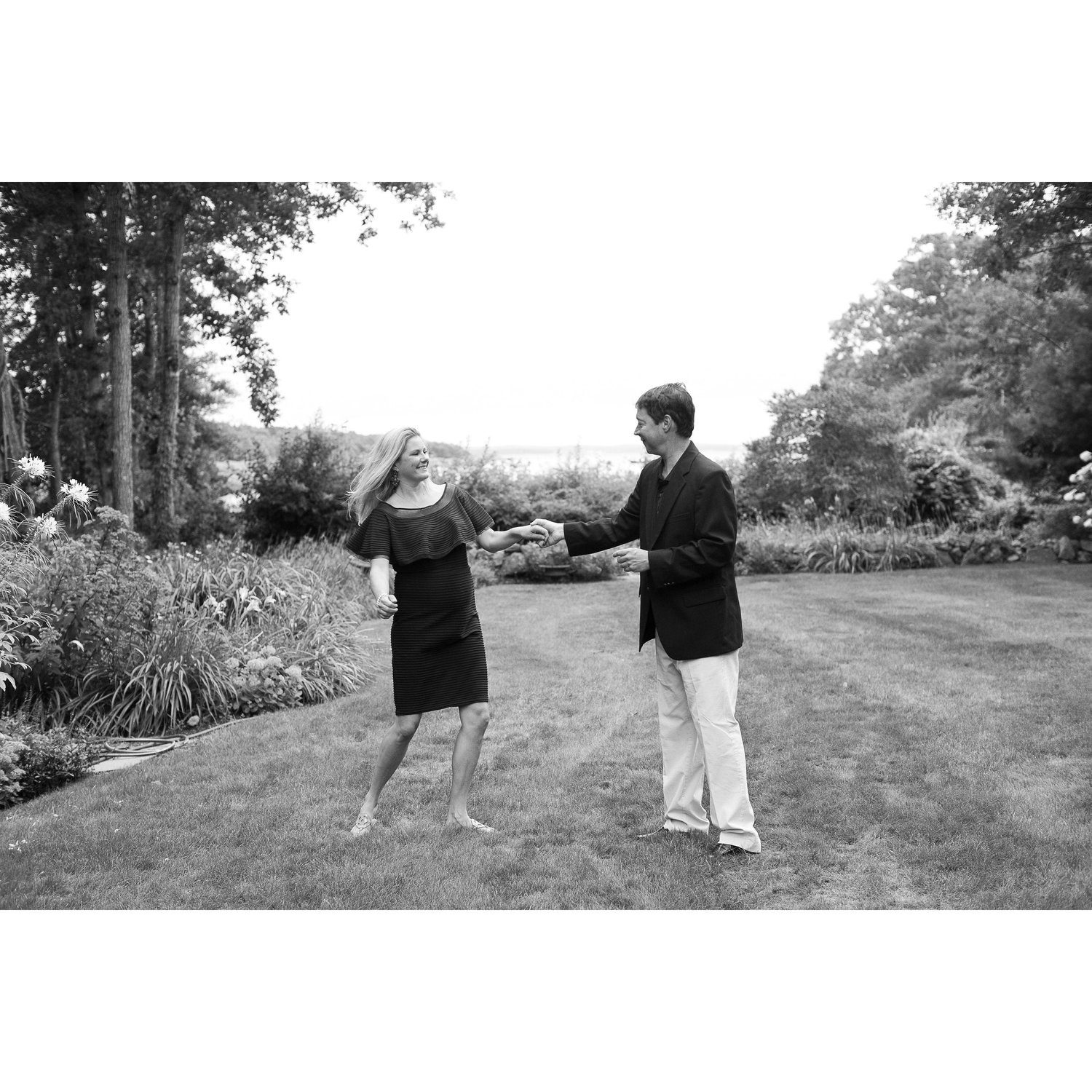 Dancing in my Dad's garden