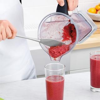 Flex-Core Silicone Jar Scraper with Stainless Steel Handle