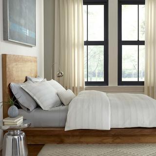 Metallic Crinkle Duvet Cover