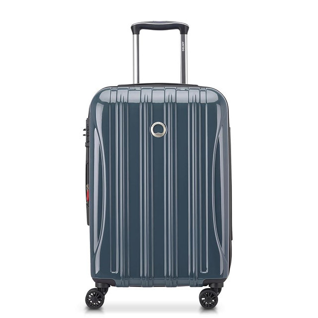 DELSEY PARIS Helium Aero Hardside Expandable Luggage with Spinner Wheels, Orion Blue, Carry-On 21 Inch