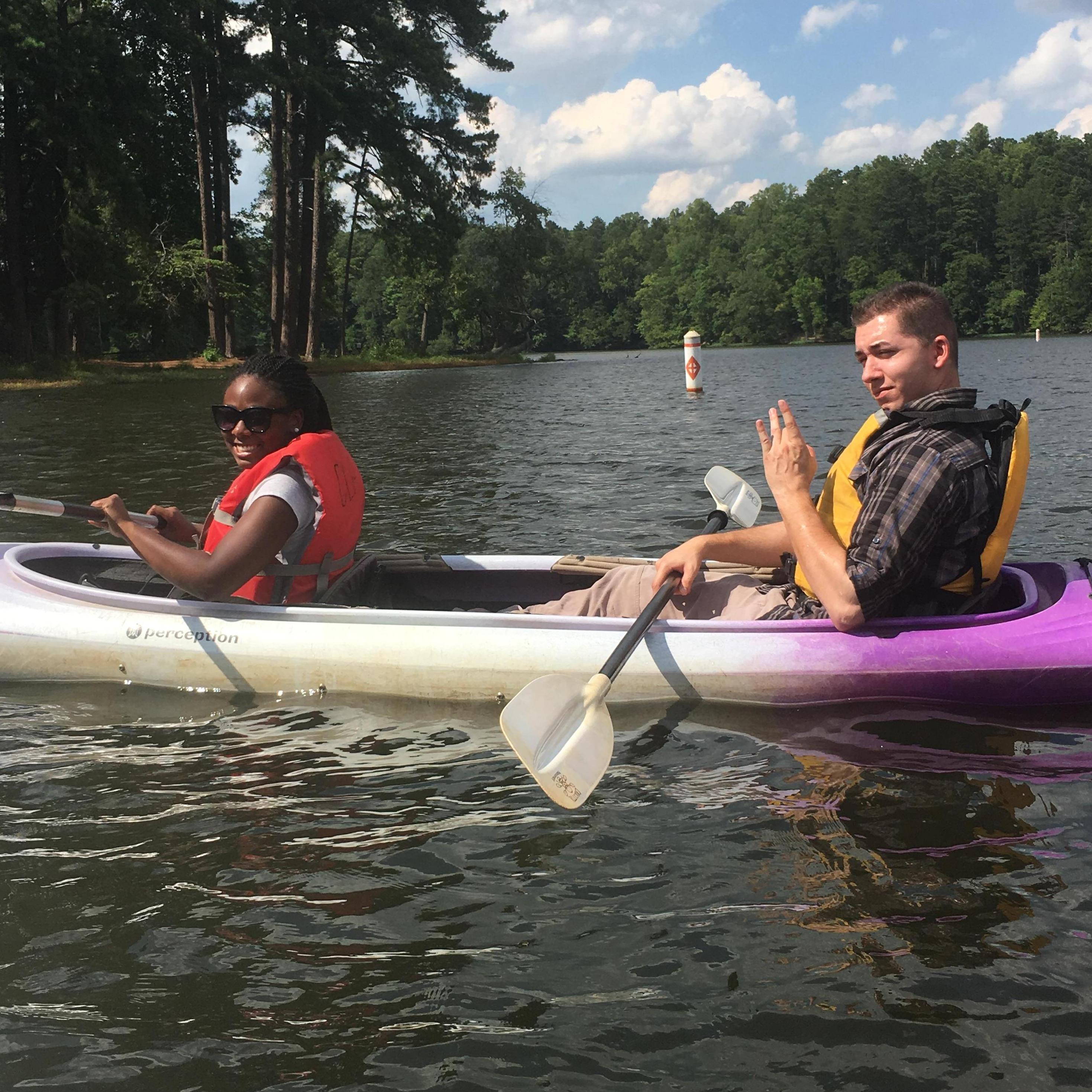 Fun at City Lake.