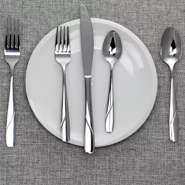 20pc Stainless Steel Abel Silverware Set - Studio Cuisine