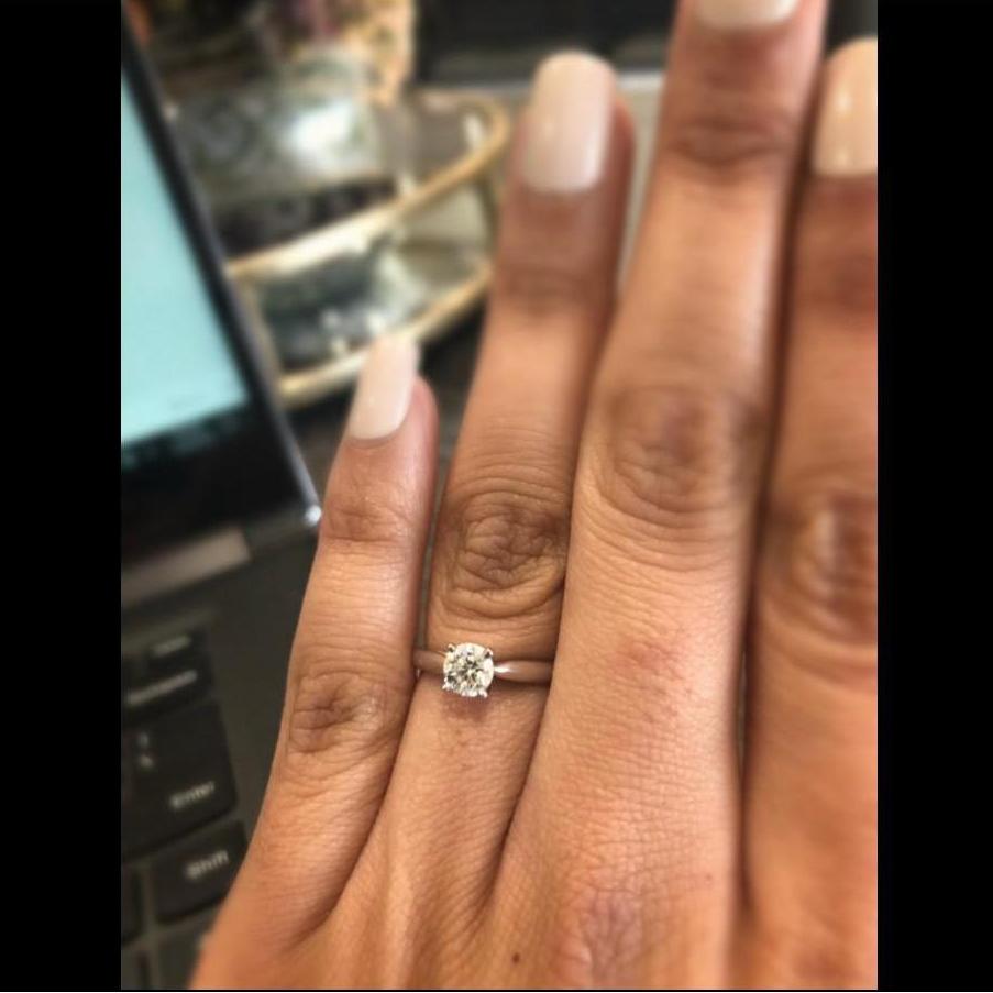 She said yes!