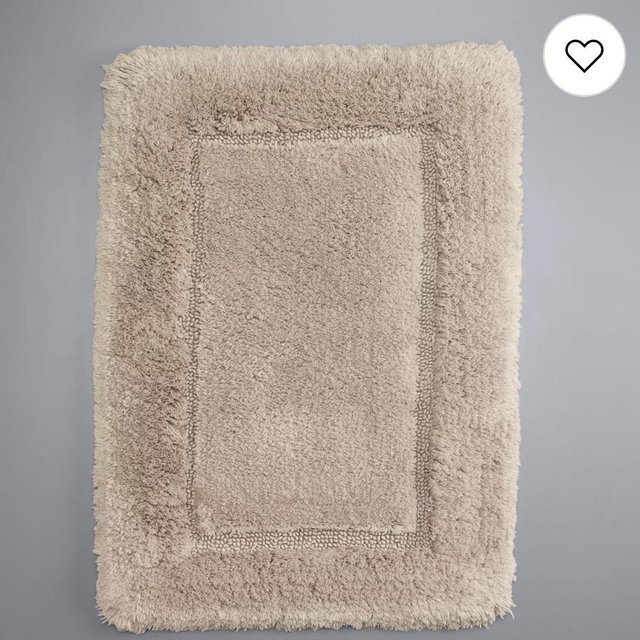 Simply Vera Vera Wang Egyptian Cotton Bathroom Rug - Beige, 21X34