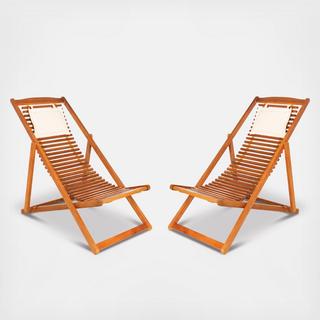 Rendi Relax Outdoor Chair, Set of 2