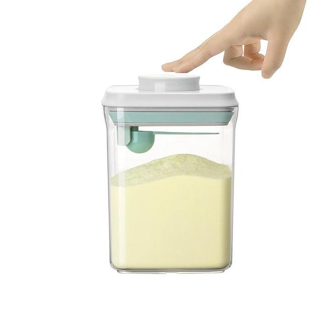 Cozey Daily Airtight Food Storage Container Formula Container Formula Dispenser with Spoon BPA-Free Milk Powder Container for Home Travel 1500ML / 1.5 Qt, No Scraper Design