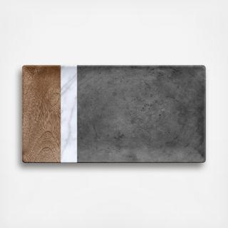 Marin Melamine Plank Platter