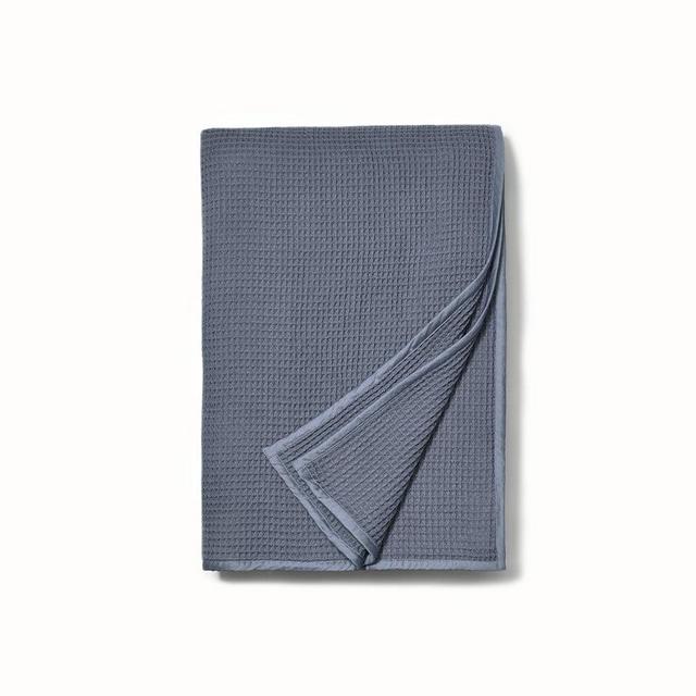 Waffle Bed Blanket - White