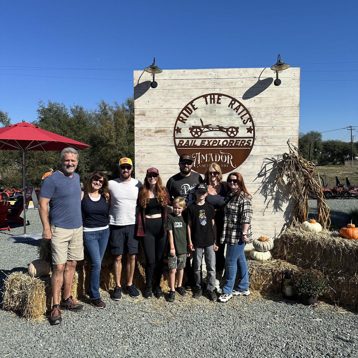 Rail Explorers tour in the foothills of Northern California
