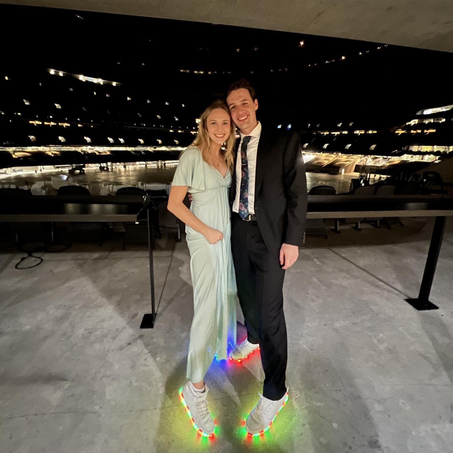 March 2022: BYX Formal in New Orleans with the infamous light up shoes!