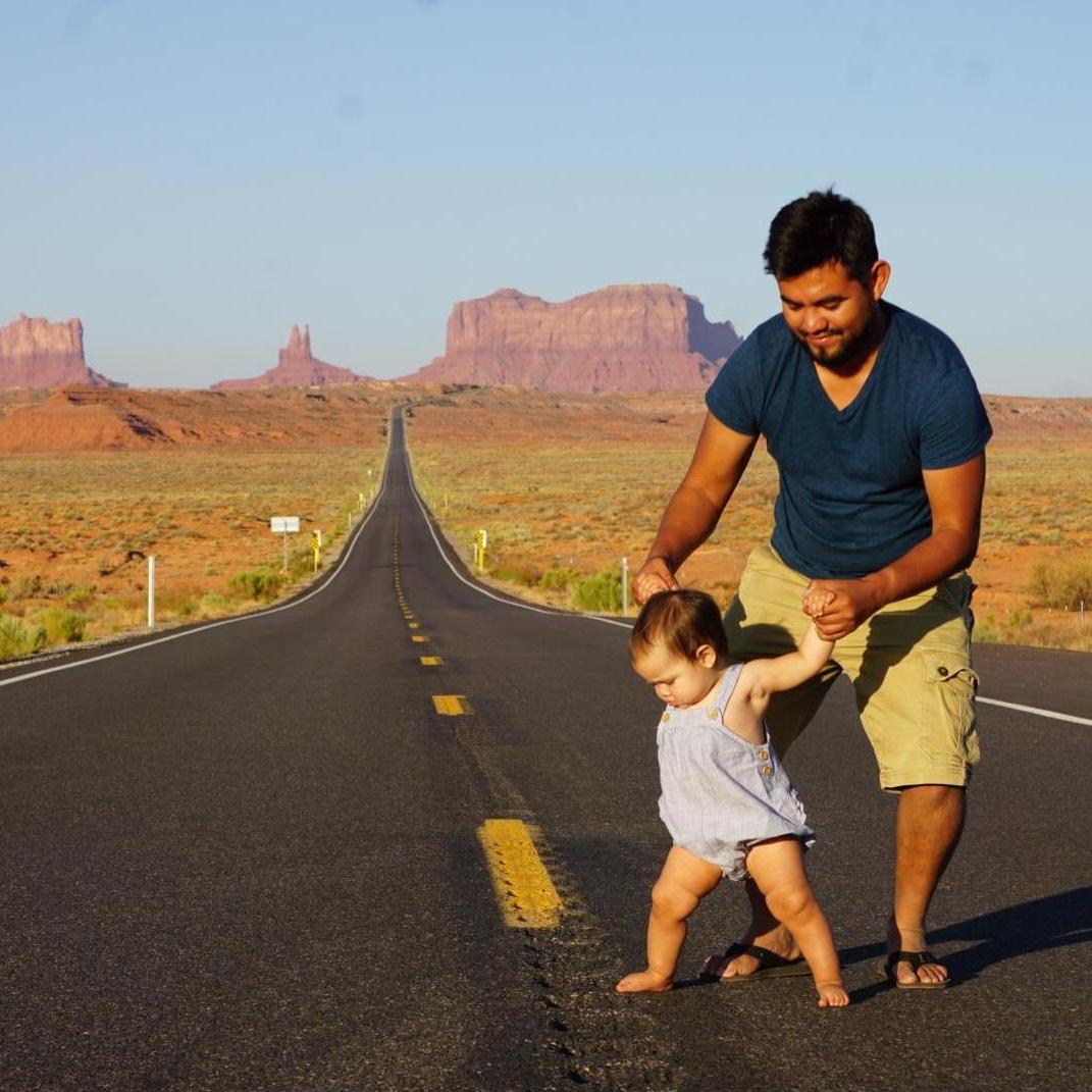 First steps by Monument Valley
