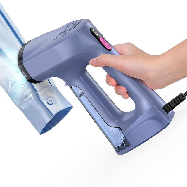 Sweepulire Vacuum Steamer for Clothes, 3500Pa Suction Handheld Clothes Steamer, 3 Modes, LED Display, Portable Travel Steamers for Clothes, Steaming & Ironing 2 In 1, 160ml Water Tank (for 110-120V)