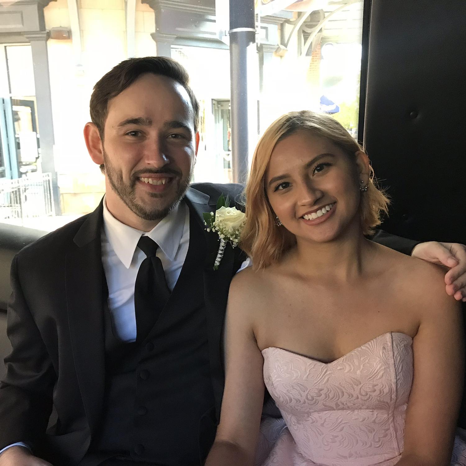 Andy and Kelly’s wedding.