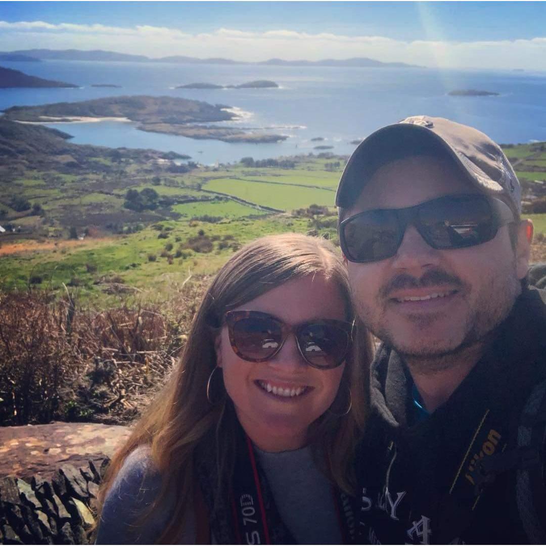 Us at the Ring of Kerry in Ireland