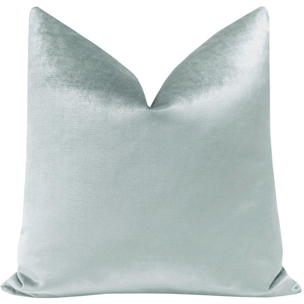 FAUX SILK VELVET // MINERAL