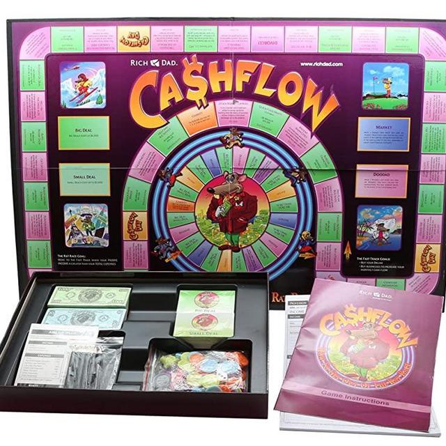 Cashflow 101 Robert Kiyosaki Board Game - Learning About Money Management