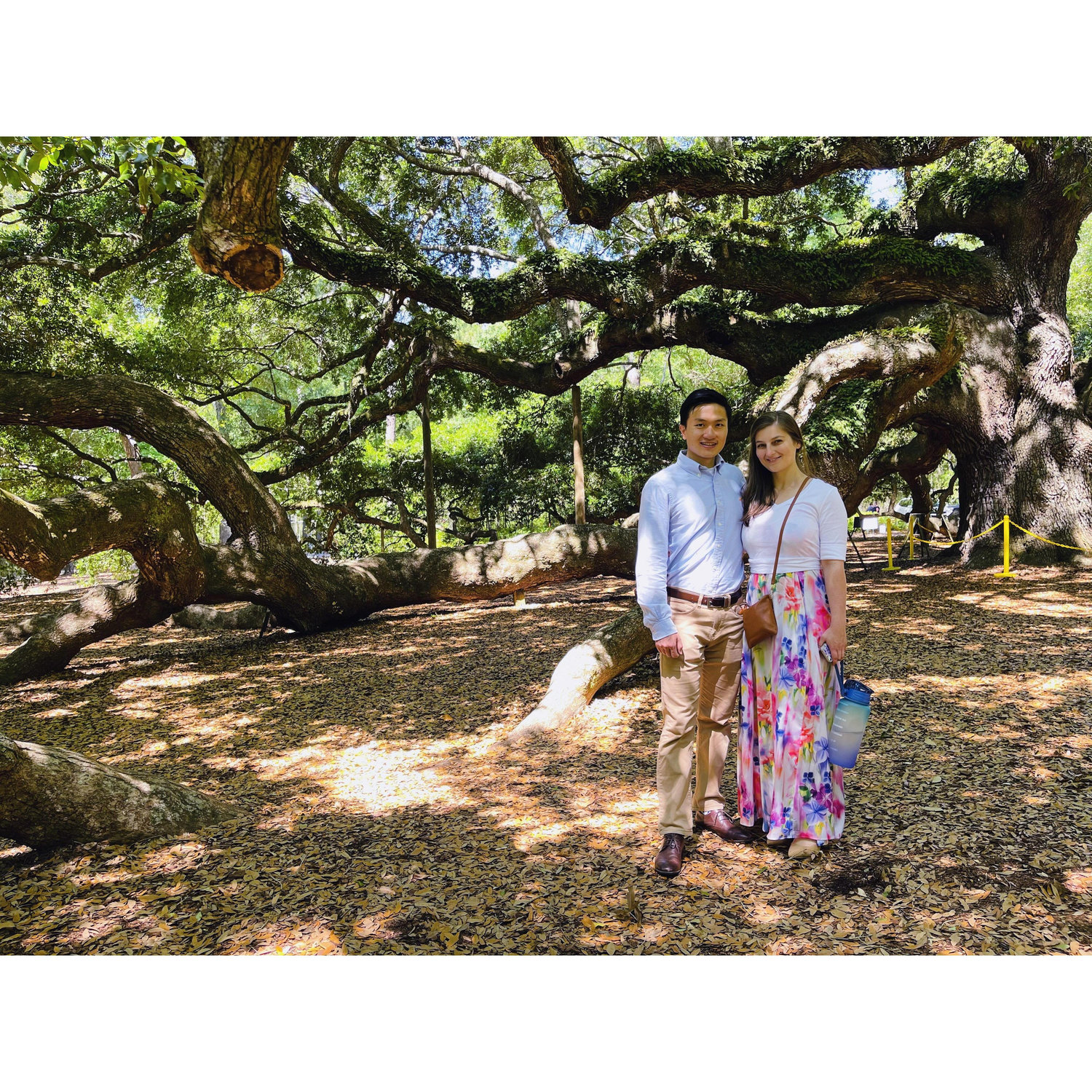 Nature lovers @Angel Oak Tree