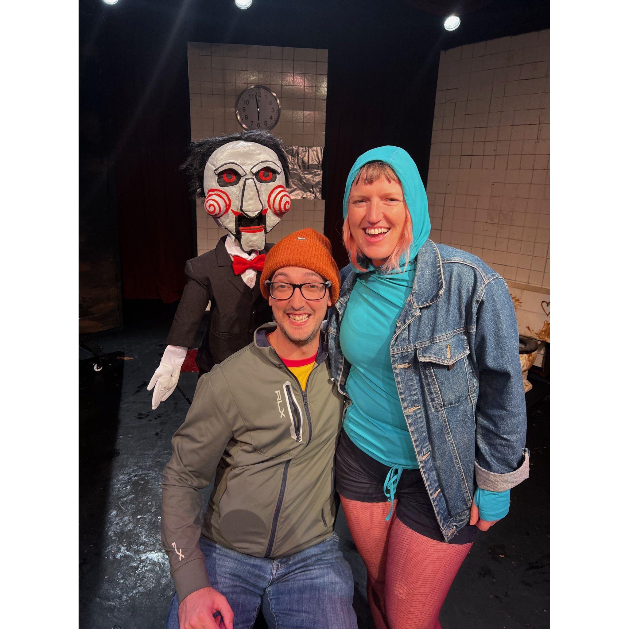 Exploring our love for theater and horror in one :)