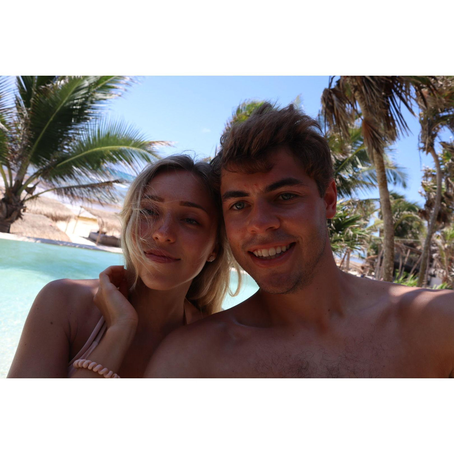 But first... Tulum! To celebrate graduating college (of course). (2021)