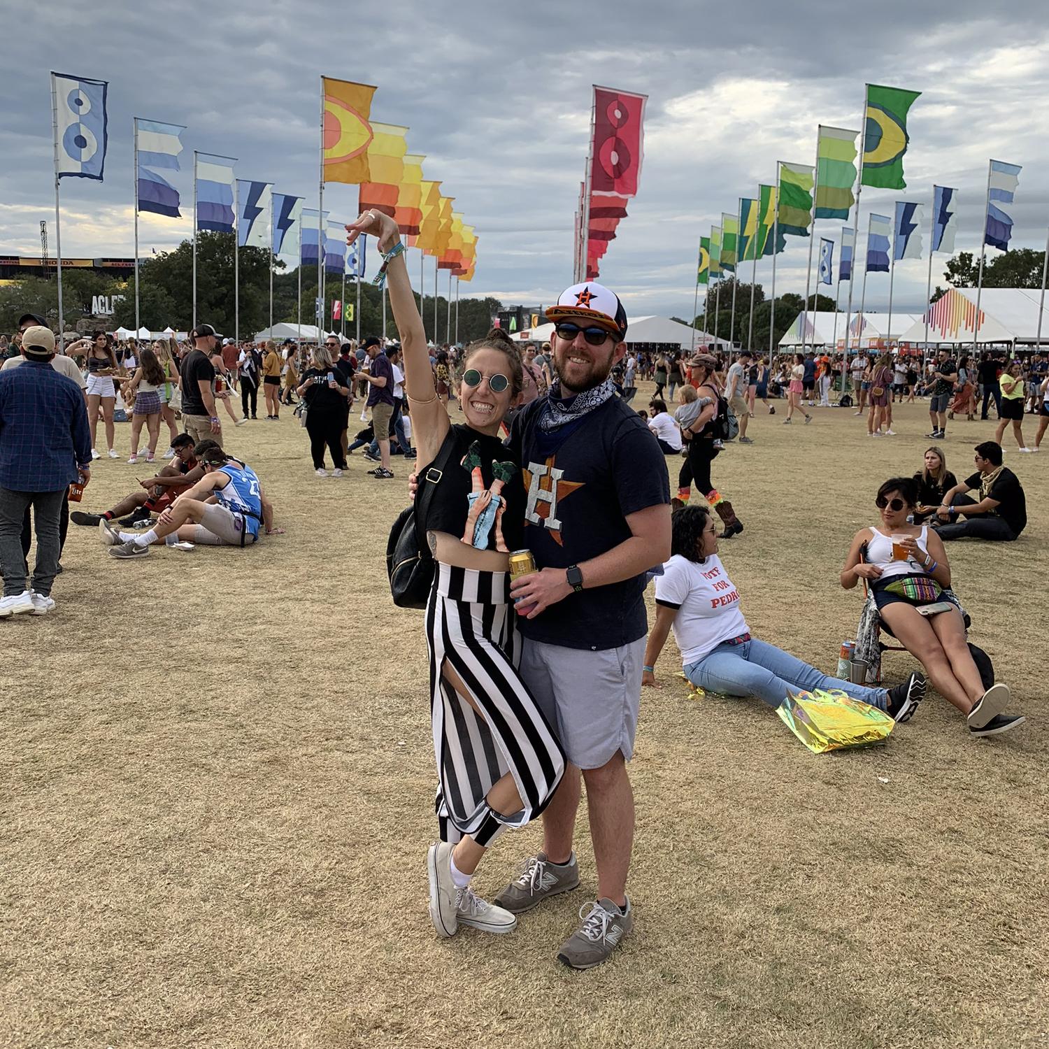 Jayne's first time at Austin City Limits Music Festival.