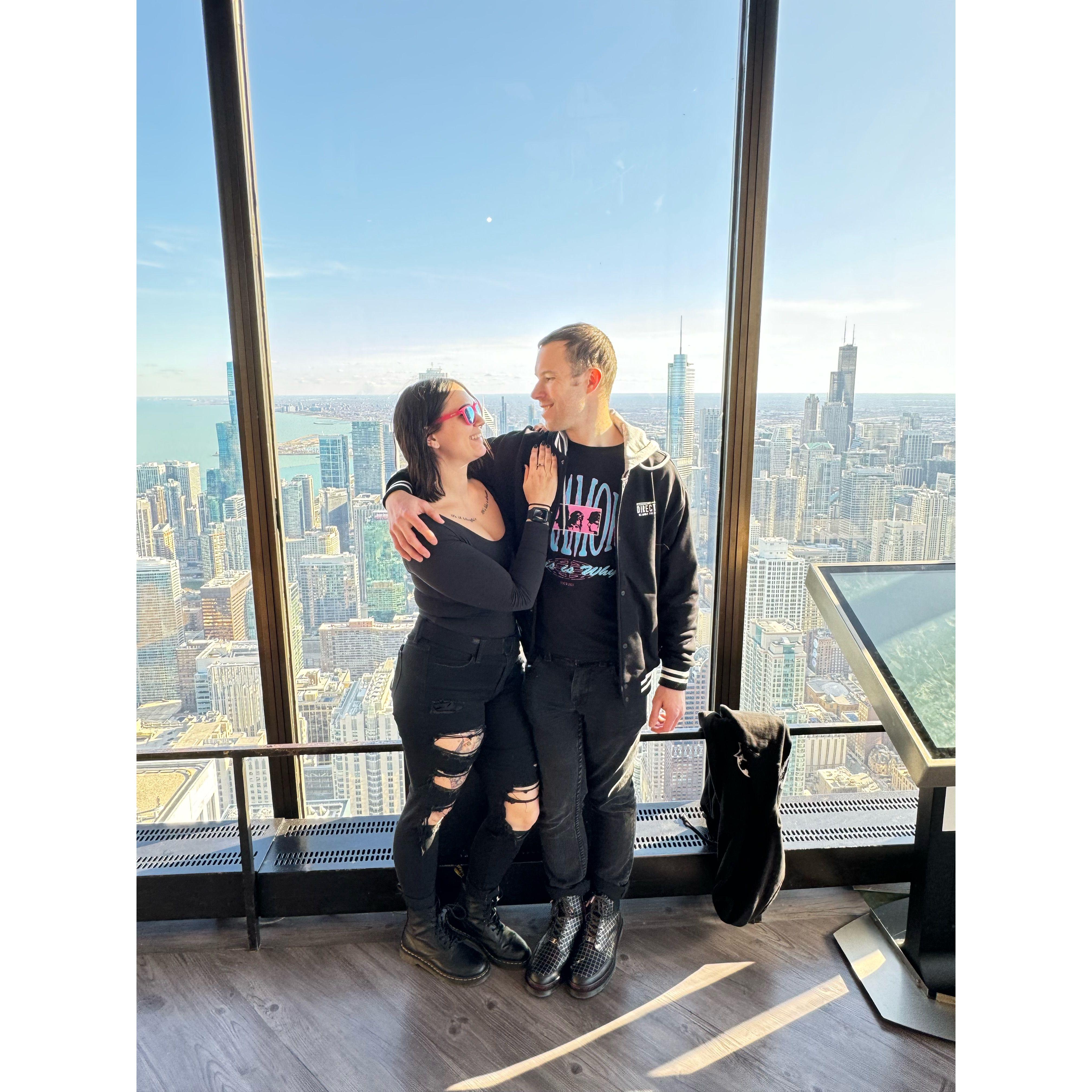 Overlooking Chicago