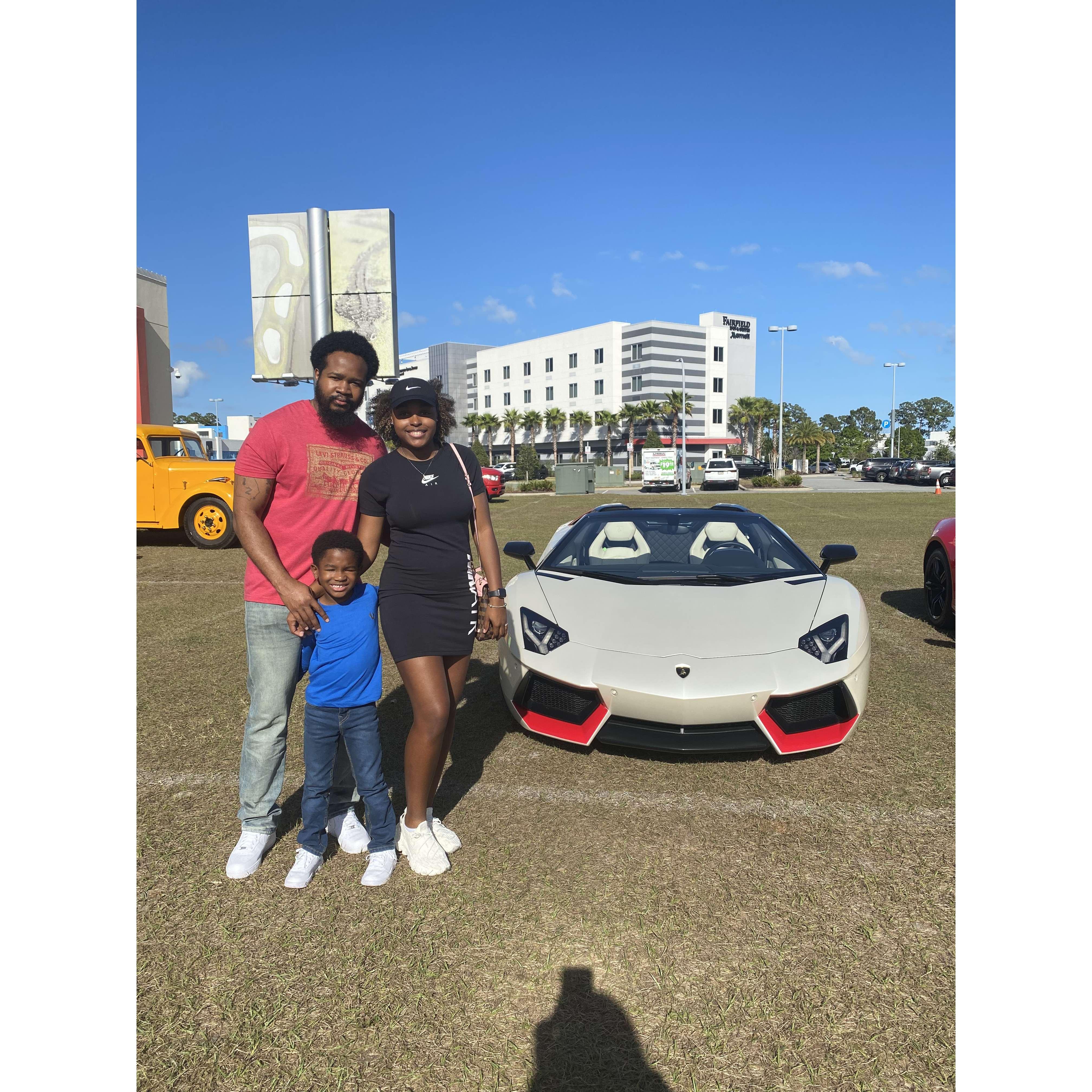 Daytona Beach Auto Show with my two faves!