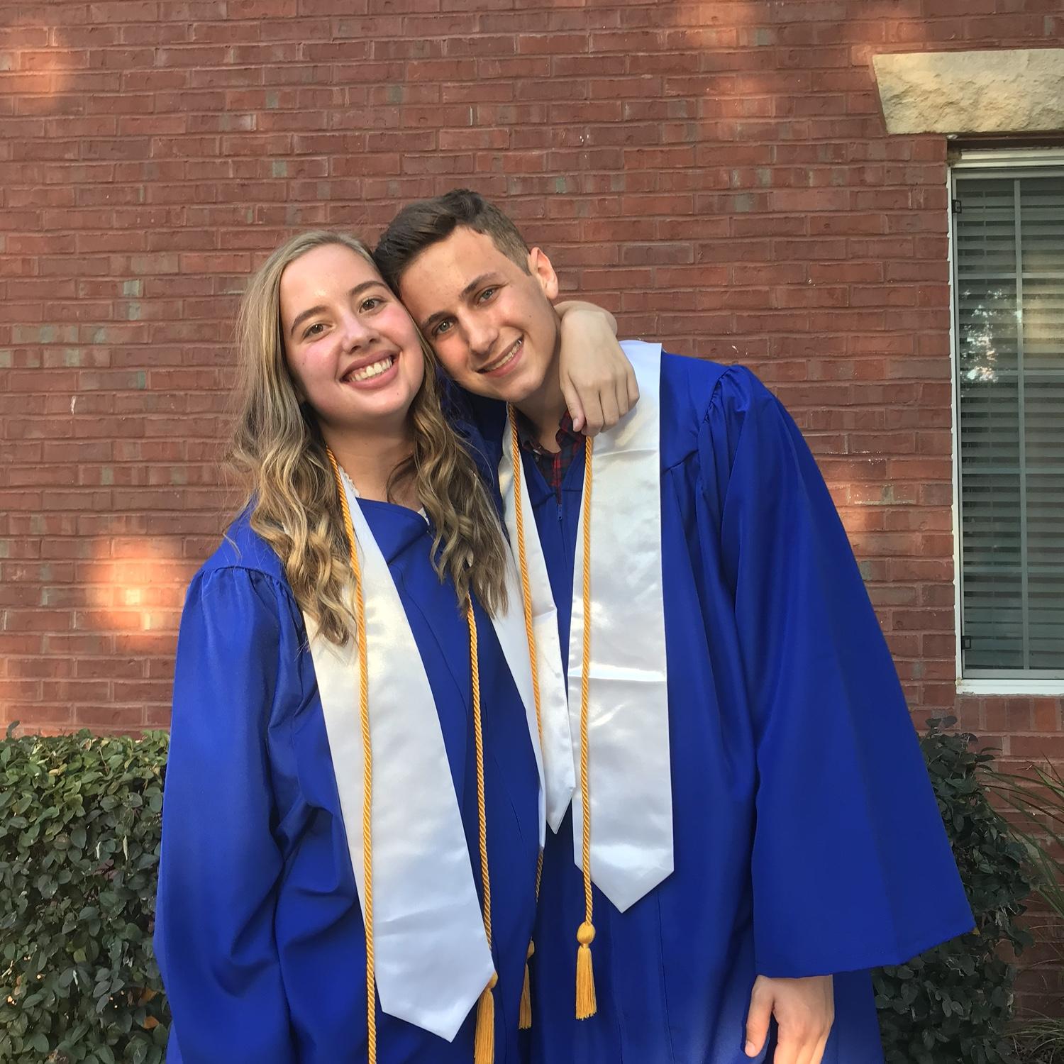 Graduated high school together 💙