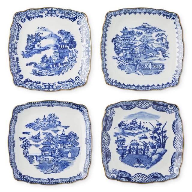 Williams-Sonoma - set of four appetizer plates