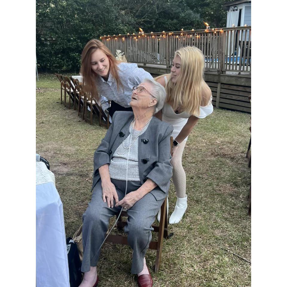 Had to put in a picture with Grandma Betty, of course