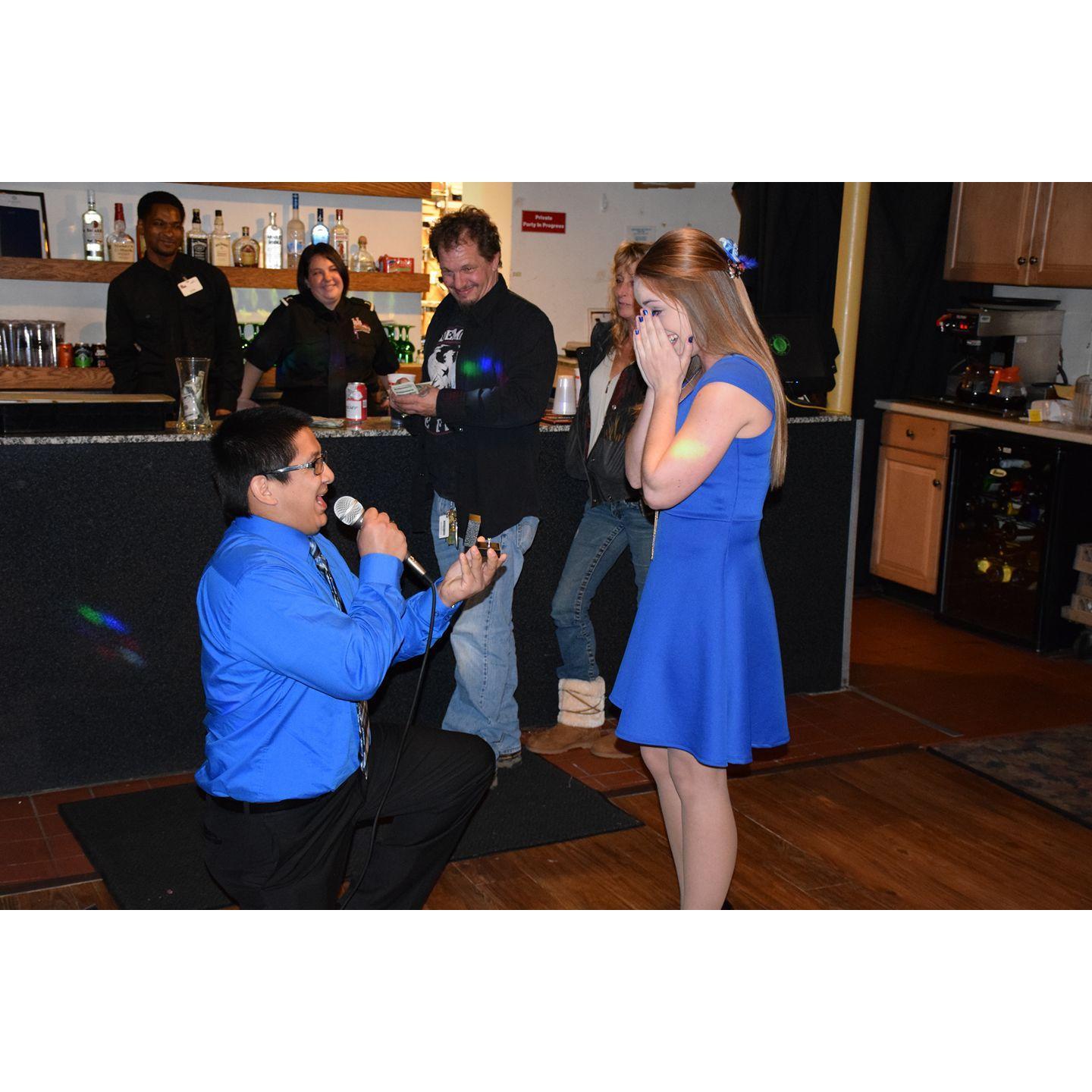 The perfect proposal!!