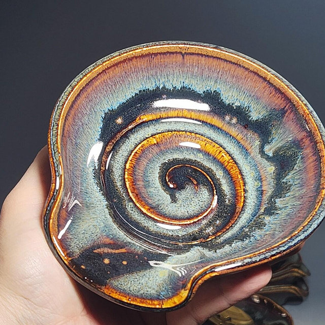 Hand Thrown Ceramic Spoon Rest