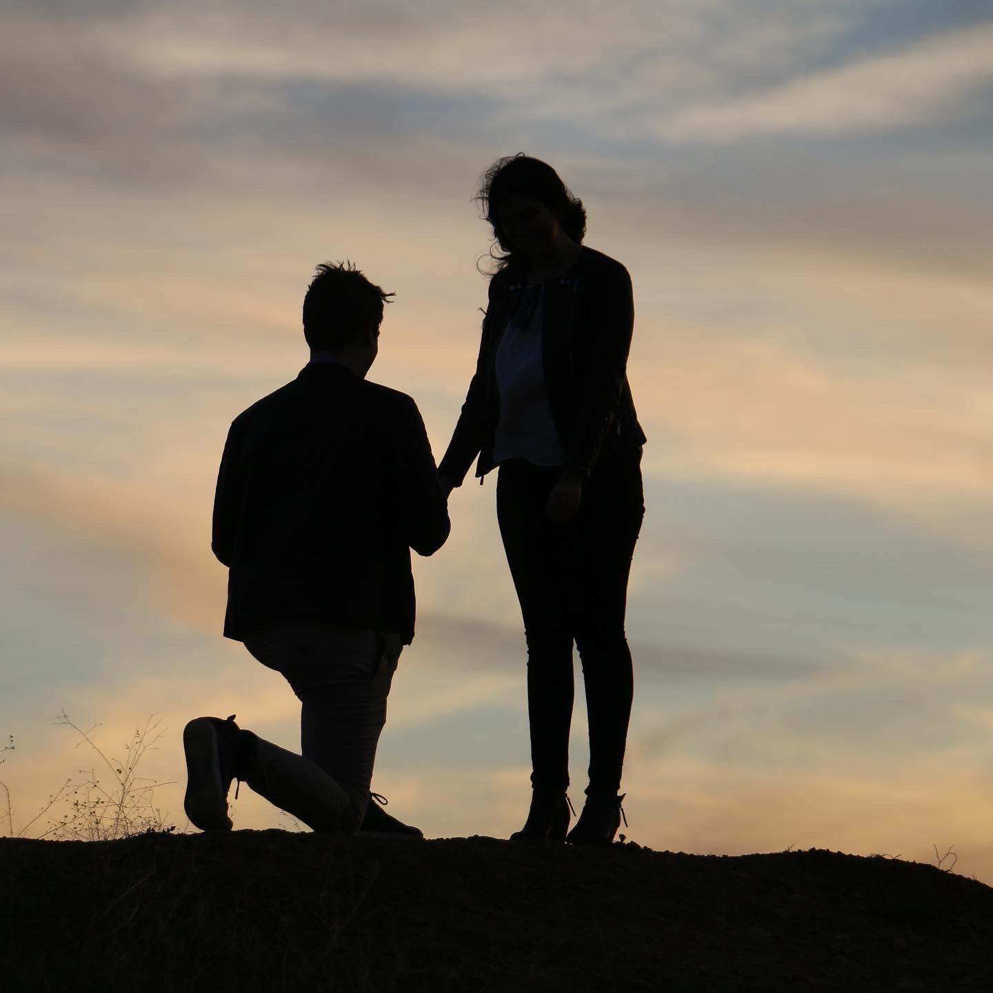 She said Yes!  - Malibu CA, January 18, 2020
