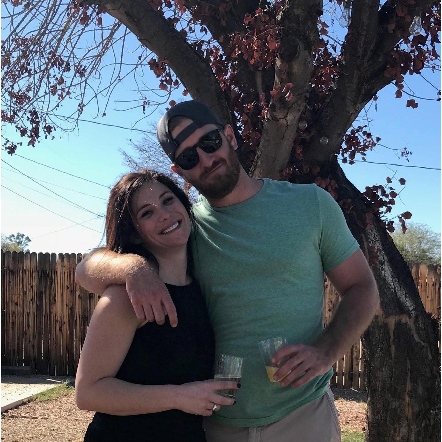 Jess' 29th birthday (March 2018) - here's to many more together.