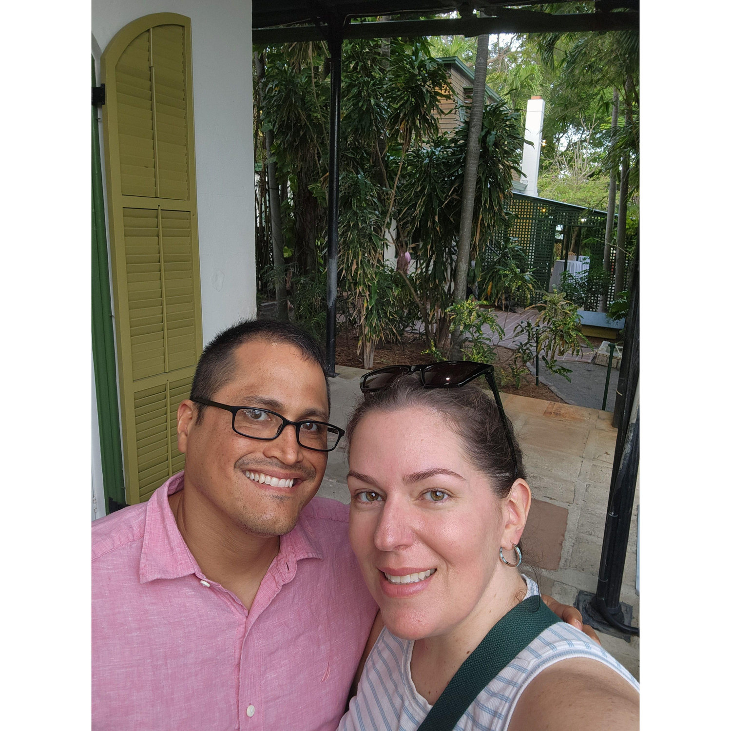 At The Hemingway House in Key West
