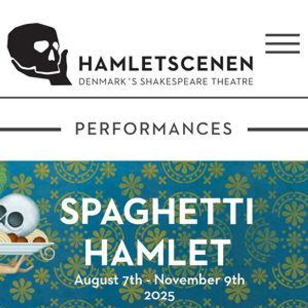 Tickets for whatever is showing at HamletScenen (honeymoon)