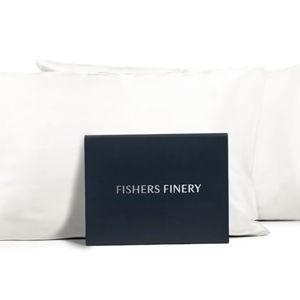 25mm 100% Pure Mulberry Silk Pillowcase 2 Pack (White Standard 2 Pack)
