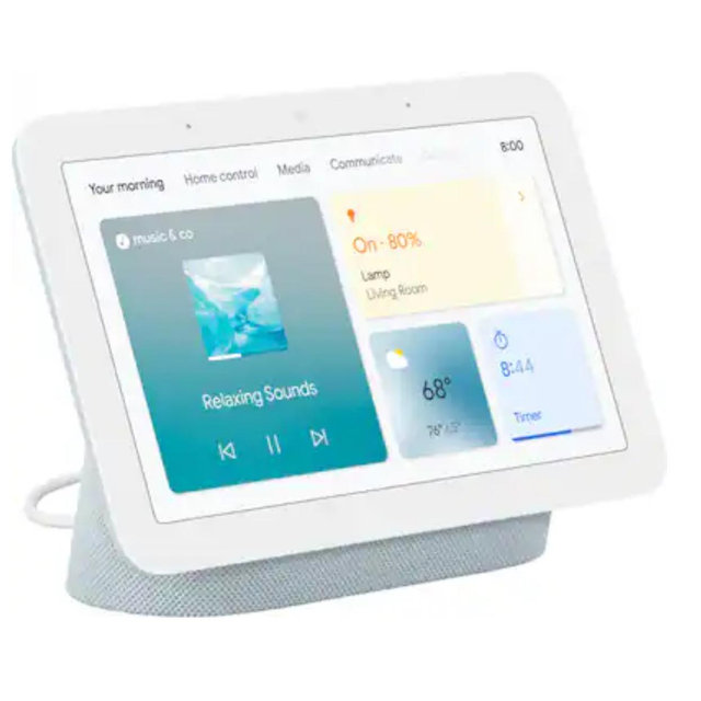 Nest Hub 7” Smart Touchscreen Display with Google Assistant (2nd Gen) - Mist