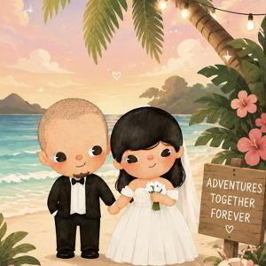For our honeymoon