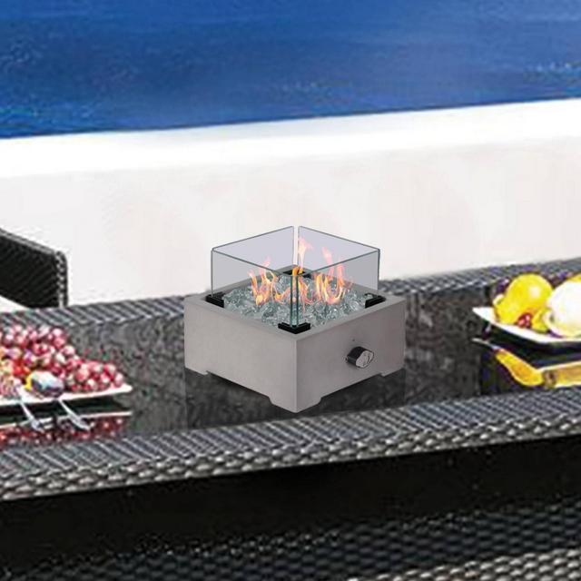 Sierra Concrete Table Top Fire Pit - Sunbeam