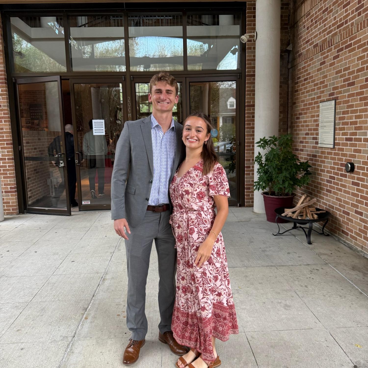 Easter vigil at CTK! Brayden was Ethan Hickey's confirmation sponsor :)