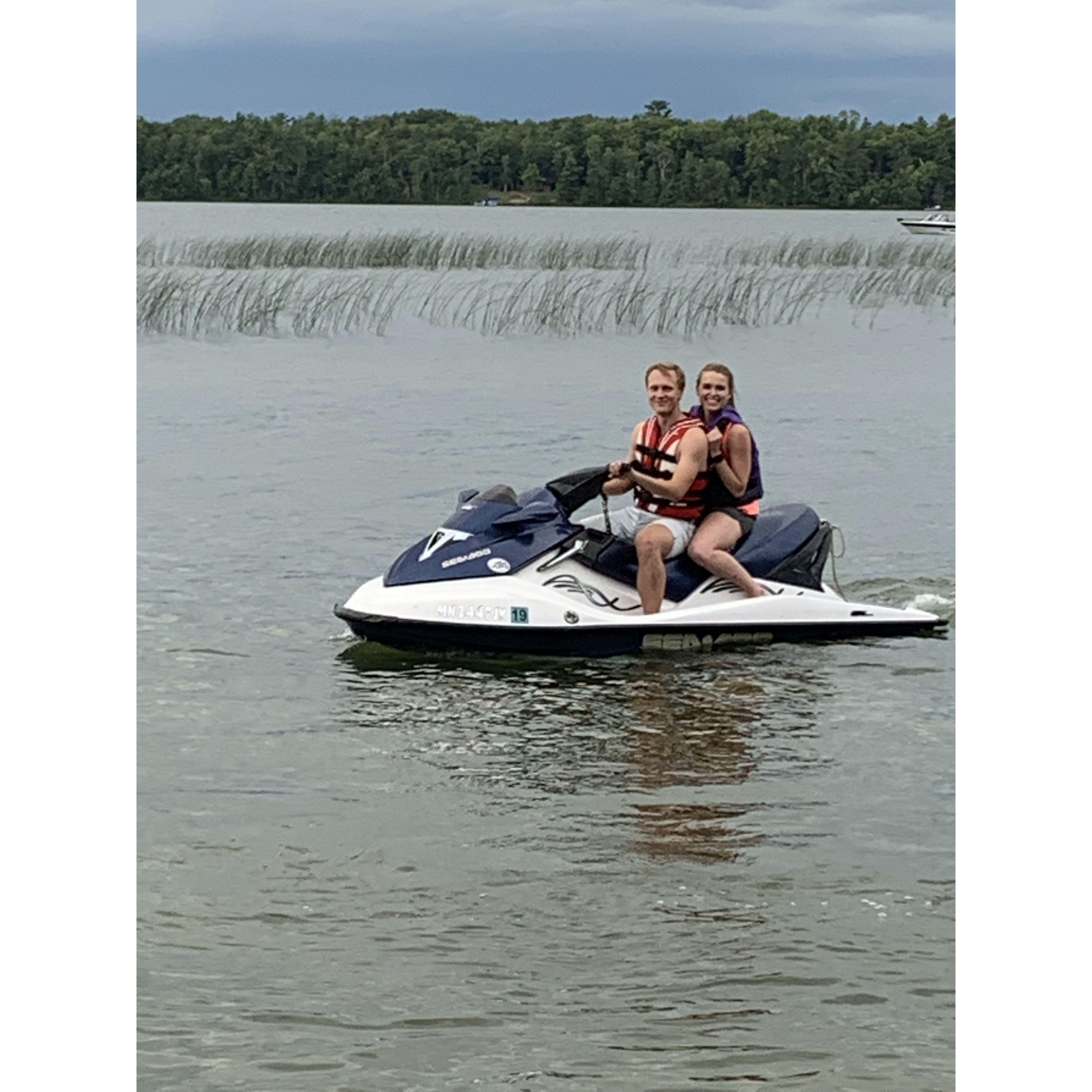 Cruising around Potato Lake | Potato Lake, Minnesota | July 2019