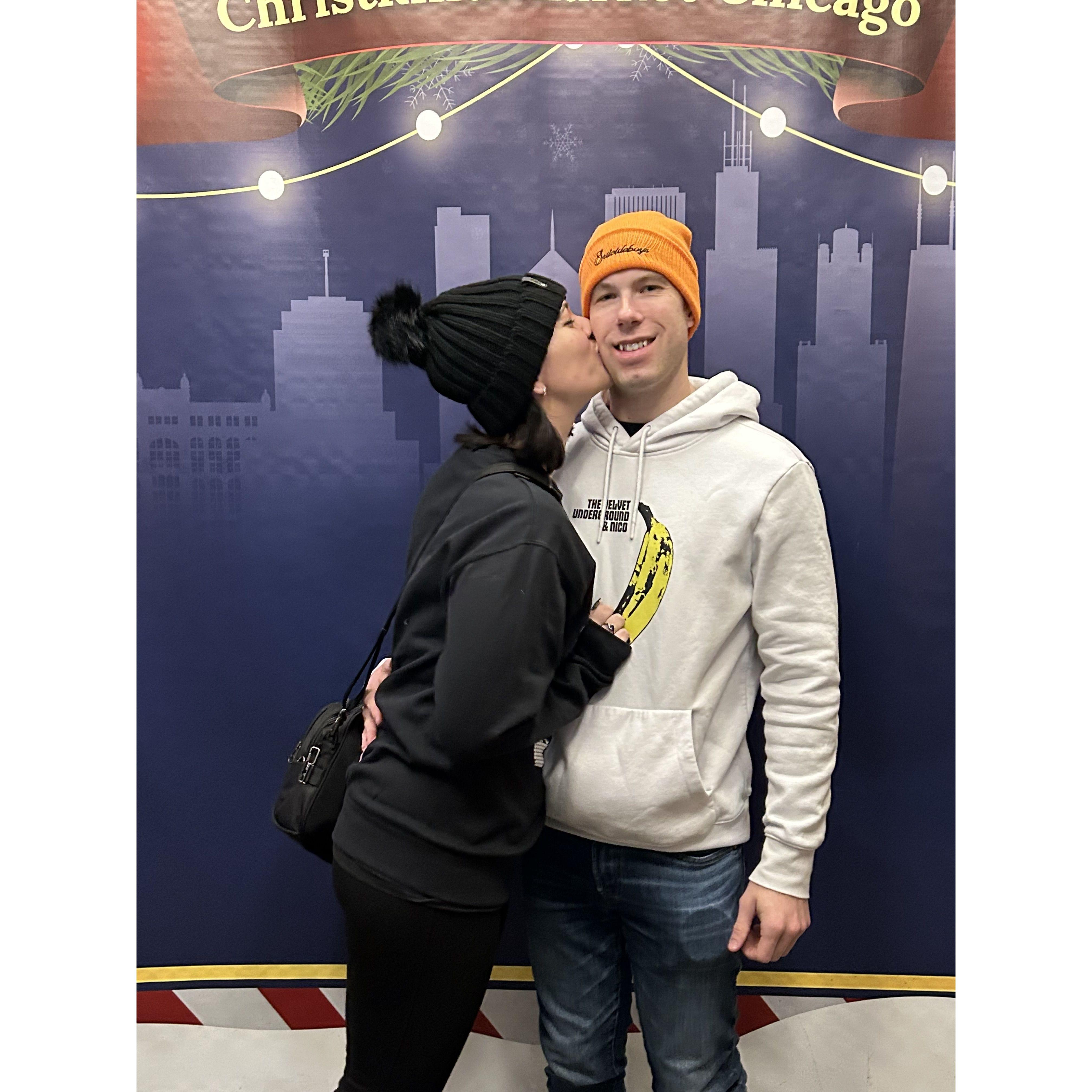 Chicago's famous Christmas market