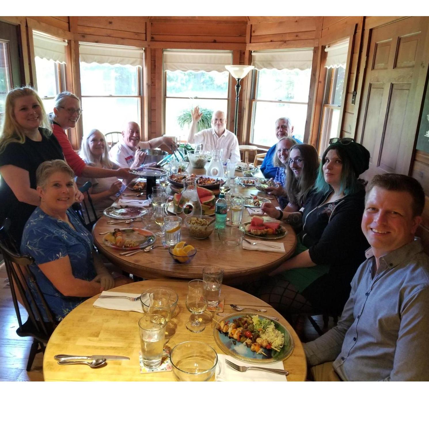Milbrodt Family Celebration in Chelsea, Michigan. June 2021