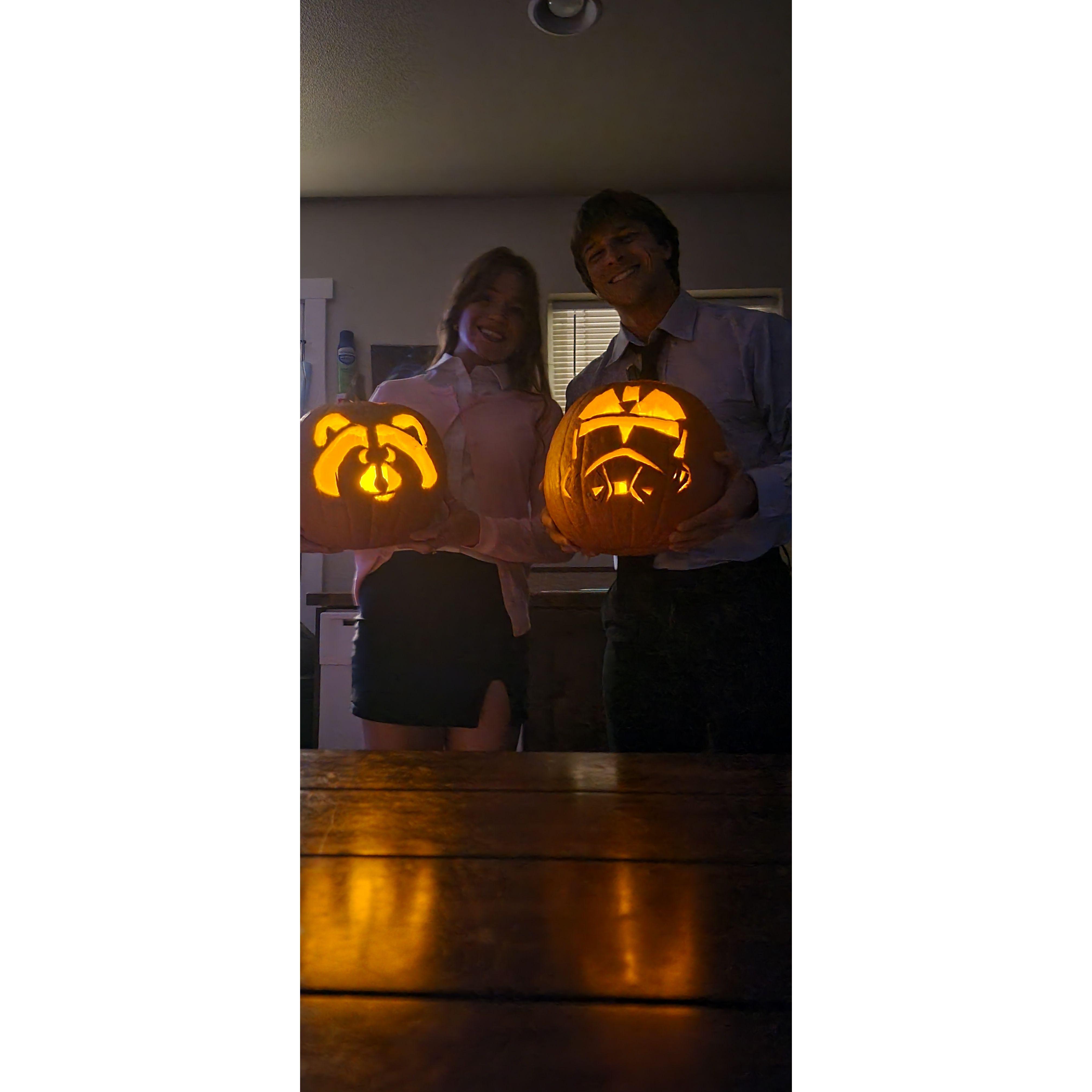 Halloween as Jim and Pam from the office October 2024