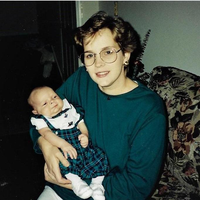 Alex with his mom
