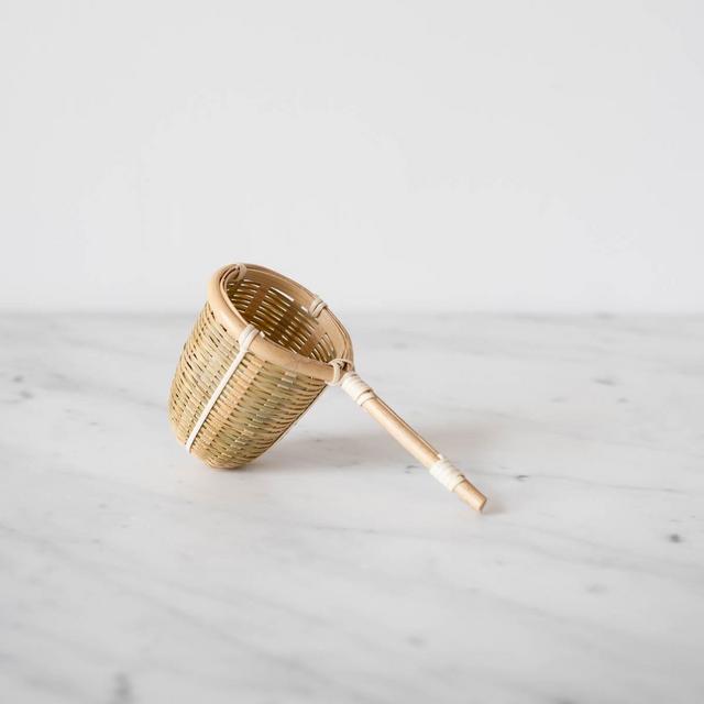 bamboo tea strainer