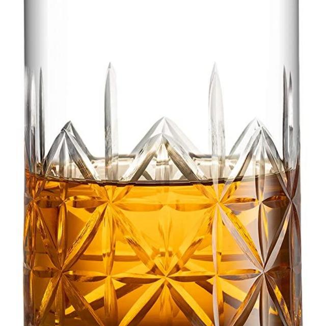 Crystal Cocktail Mixing Glass bartender Beaker // 24oz Cocktail Stirring Glass with Thick Weighted Bottom // Professional Bar Beaker Mixing Glass for an Awesome Mixing Experience