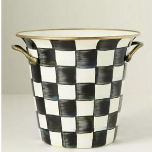 MacKenzie-Childs Check Wine Cooler